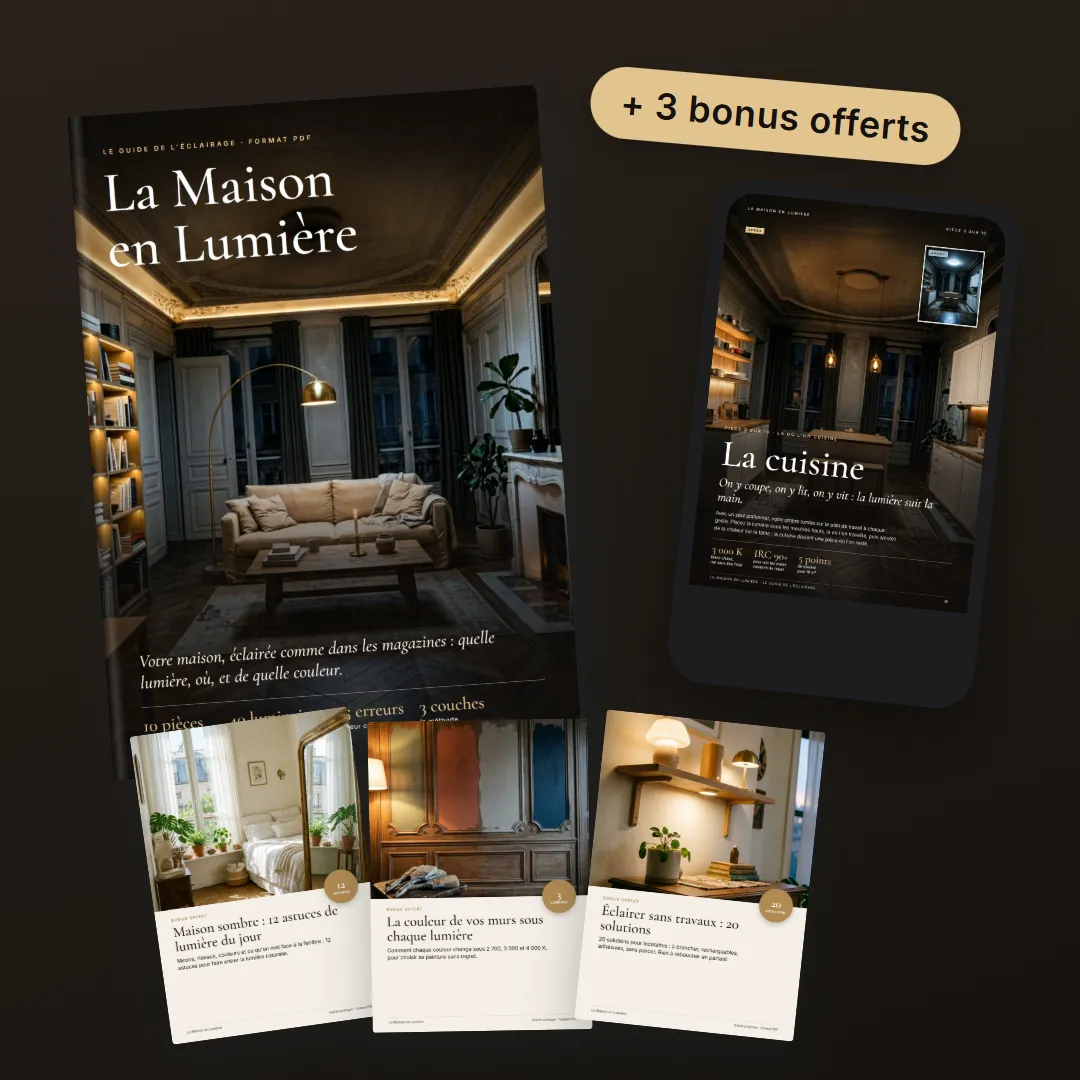 Tout le contenu de La Maison en Lumière : le guide et les 3 bonus